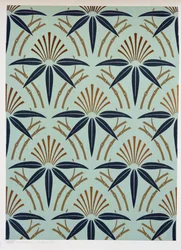 Blattdesign, ca. 1892